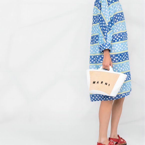 Marni Tropicalia logo-embroidered tote bag - Picture 2 of 6